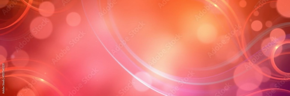 Poster vibrant abstract background with soft glows and curved lines perfect for graphic designs and creativ