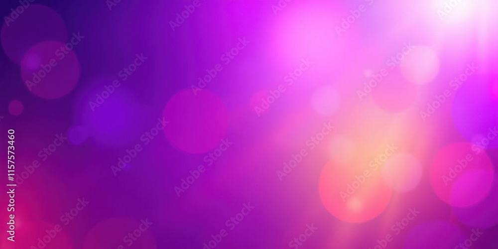 Aufkleber vibrant colorful bokeh background with soft light effects creating a dreamy atmosphere for artistic,