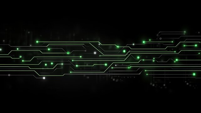 Abstract digital circuit board background