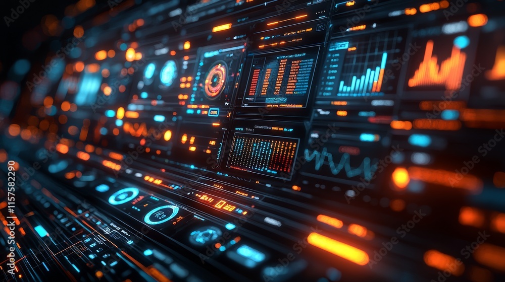 Poster ai technology automates data analytics. it encompasses big data, business analytics, and stock autom