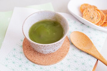 大納言入り抹茶くず湯