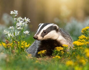 Obraz premium Auf der Blumenwiese