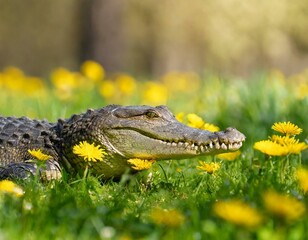 Obraz premium Auf der Blumenwiese