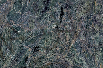 Natural green marble background with intricate veins and organic patterns. Polished wall surface 