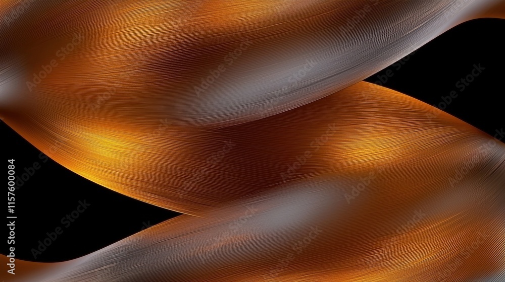Poster dynamic metallic gold brush strokes on deep shadows abstract art studio setting rich textures visual