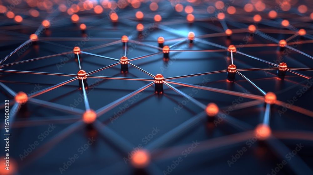 Poster network segmentation strategies for modern professional environments technology digital graphics sle