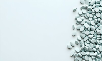 Colorful polymer masterbatch granules arranged neatly on a clean white surface, showcasing vibrant hues and uniform size for industrial use.