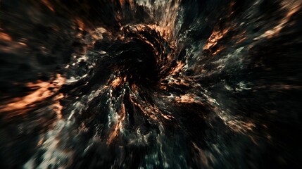 Surreal Chaos Representing Psychosis