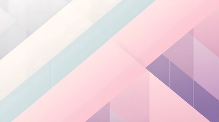 Fototapeta premium Pastel Geometric Abstract Background 