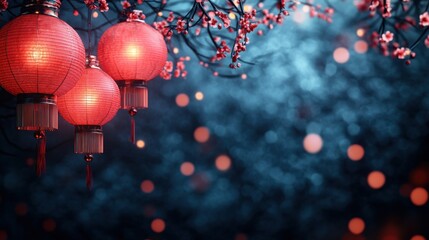 Fototapeta premium Celebrating chinese new year at ancient pagodas china realistic photographs nighttime cultural heritage background
