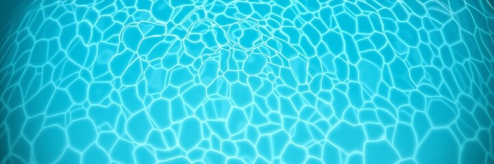 Aqua Serenity: Tranquil Blue Water Texture