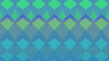 Aqua Diamond Gradient Pattern 