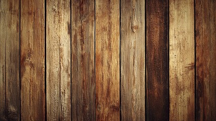 Naklejka premium Rustic wooden planks create a warm and inviting backdrop for any project