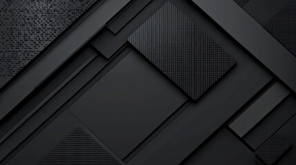 Fototapeta premium Abstract dark geometric pattern background