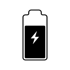 battery Charge icon Vertical vector illustration