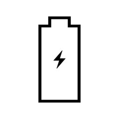 battery Charge icon Vertical vector illustration