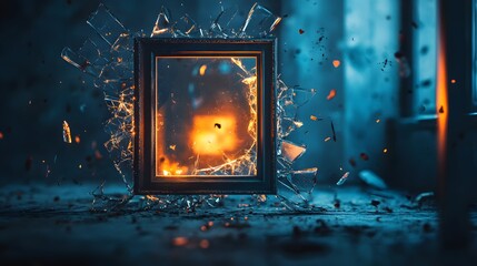 Twilight Memories of a Shattered Photograph