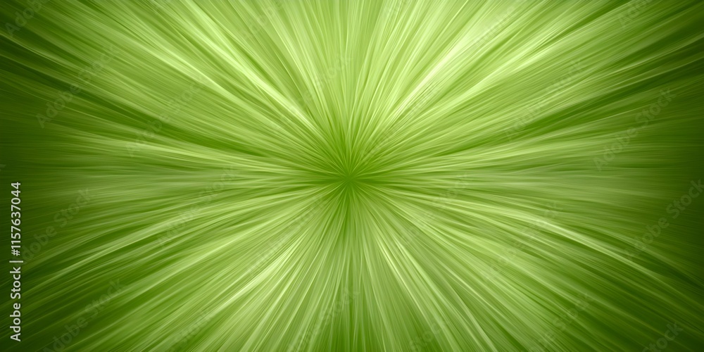 Poster a vibrant burst of green hues, creating a dynamic and energetic pattern that resembles foliage or ab