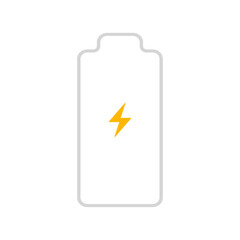 battery Charge icon Vertical vector illustration