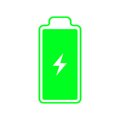 battery Charge icon Vertical vector illustration