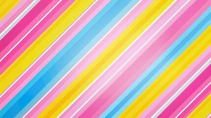 Obraz premium Sweet Candy stripe pattern wallpaper