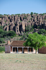 Soldiers Quarters at Fort Davis National Historic Site in Fort Davis, Texas