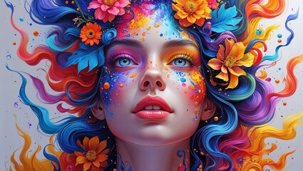 Visions of Wonder: A Playful and Bold Color Journey in Art