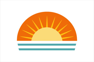 Sun icon set silhouette