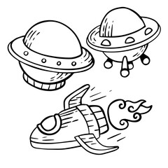 Space Icon Asset for UI UX Design needs