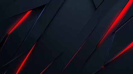 Abstract background with dark texture and red glowing lines.