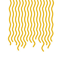 Instant noodle pattern. Instant noodle symbol. Noodle seamless pattern vector