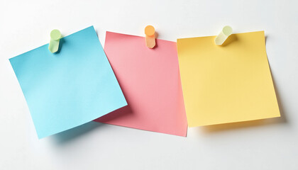 Vibrant Colorful Sticky Notes Arrangement