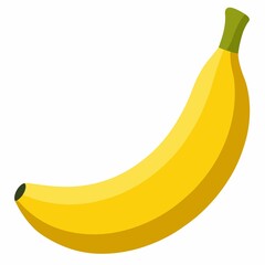 banana isolated on white background