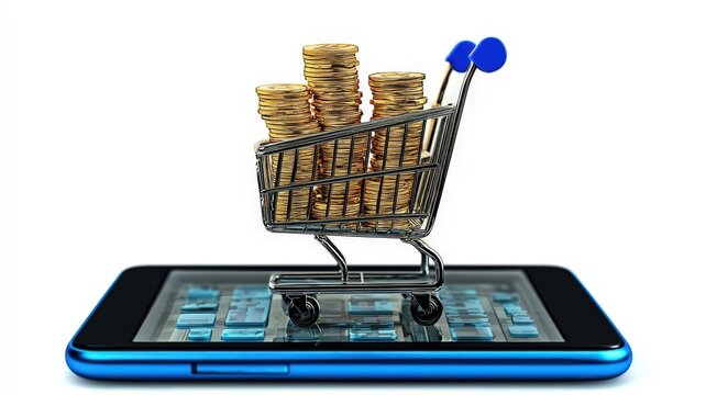 Online auction platform featuring counterfeit products with a glowing element.