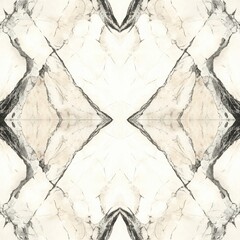 Fototapeta premium Intricate black and white marble pattern, showcasing elegance and symmetry.