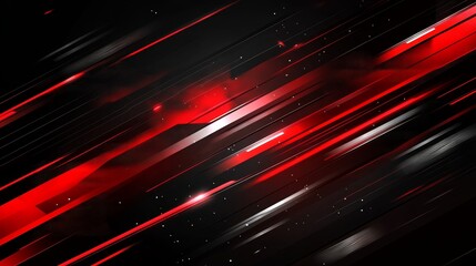 Abstract red and black diagonal lines background