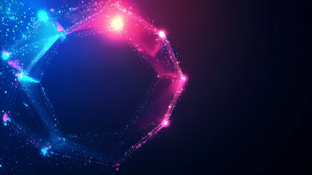 mesmerizing neon light