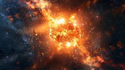 star death supernova stellar explosion cosmic explosion astronomical event space science stock image
