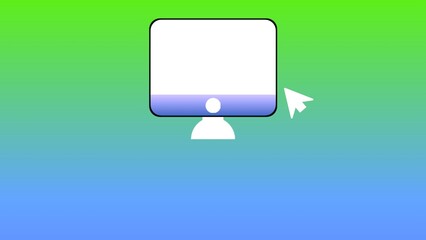 Computer technology device concept background banner illustration 