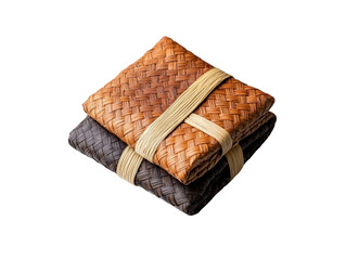 Handwoven pandan mats from Samoa showcasing vibrant patterns, perfect for decor or functional use