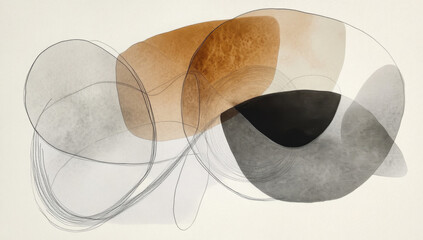 Watercolor abstract design wallpaper 
