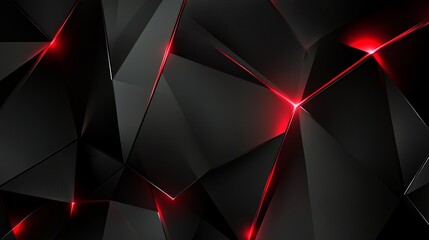 Abstract dark red and black geometric background