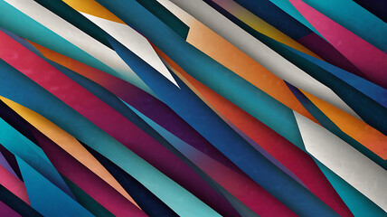 Abstract blue background with diagonal lines. Dynamic shapes composition. Vector illustration