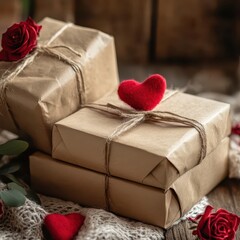 Valentine’s Day Packages with Cards, Gifts, and Romantic Designs, Festive and Heartfelt
