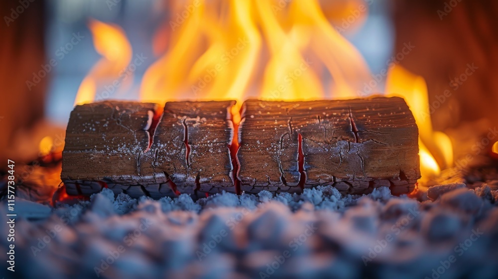 Poster capture the warmth and intensity of a close-up shot of