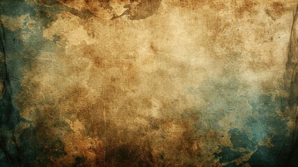 Vintage Grunge Background with Toned Colors and Abstract Patterns