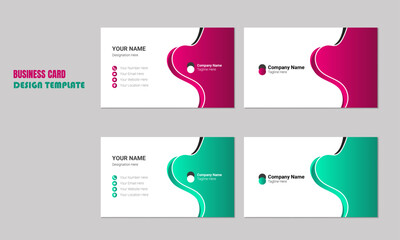 Simple & Clean Business Card Design