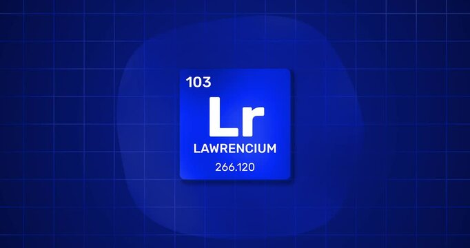 Lawrencium chemical element Periodic Table