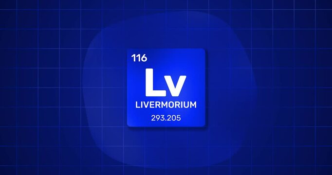 Livermorium chemical element Periodic Table