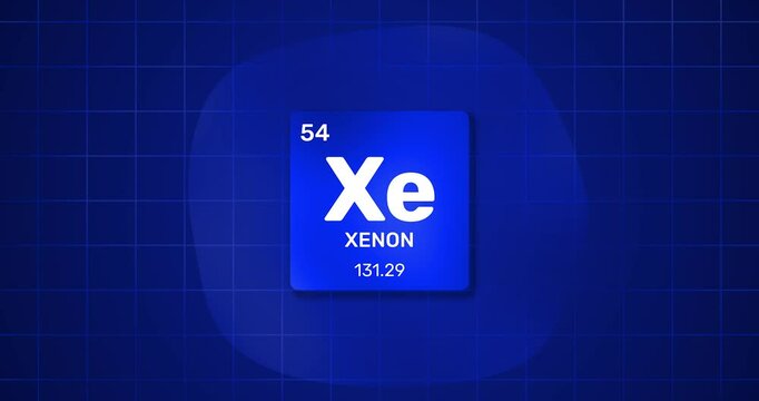 Xenon chemical element Periodic Table
